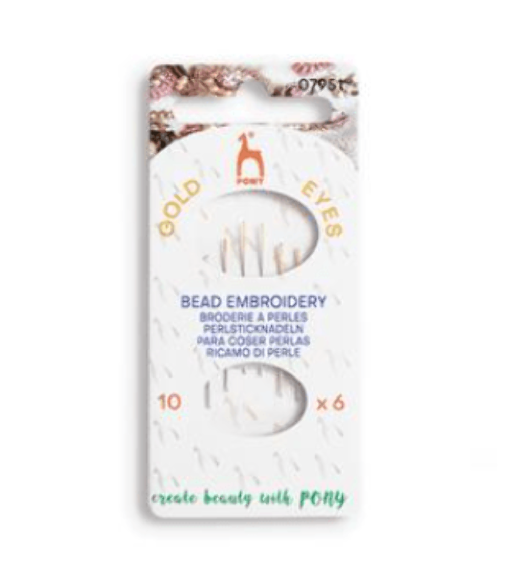 Bead Embroidery Pony Needles – Size 10 Hand Needles by Galedi Pins