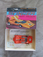 Vintage Classic Industries Orange Stinger 1/24 Slot Car w/ Box Parts List