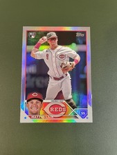 Matt McClain 2023 Topps Update Series Rainbow Foil RC Rookie US199 Cincinnati