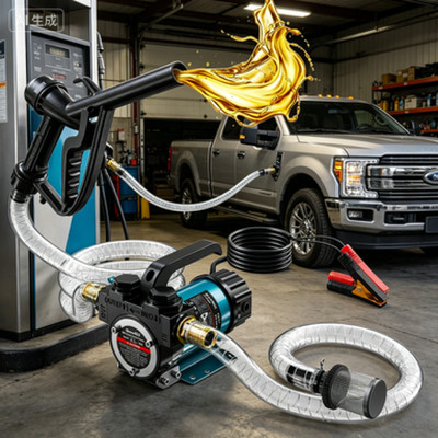 SEESII 200W 12V Kraftstoffförderpumpe 13GPM Diesel Heizöl Pumpe für Boot LKW