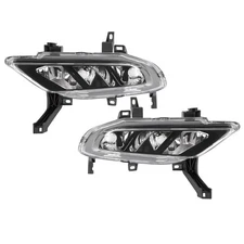 Pair Left+Right Fog Light Driving Lamp For Nissan Maxima 2016 2017 2018 2019