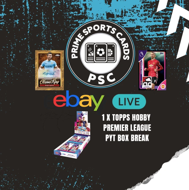 Bournemouth -  1 x Premier League Hobby BOX break Ebay Live 15/10/25 Black
