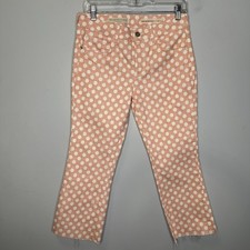 Pilcro And The Letterpress Anthropologie High Rise Cropped Boot Cut Jeans 28P