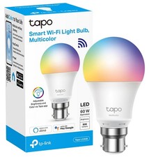 Tapo L530B B22 Smart WiFi Bulb Multicolour LED Alexa Google 806lm