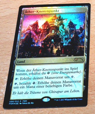 MTG Magic: FOIL Äther-Knotenpunkt / Aether Hub, DEUTSCH, Nearmint 