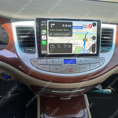 4+64GB FOR HYUNDAI GENESIS 2009-2014 CARPLAY STEREO RADIO ANDROID 15 GPS +CAM