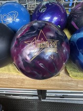 USED - Bowling Ball - 15lb - Rotogrip "ATTENTION STAR " DRILLED WEIGHT - 14lb 14