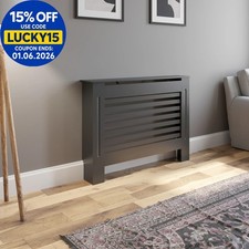 Radiator Cover Medium - Anthracite Horizontal Style 1120mm