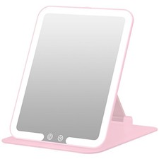 Rechargeable 1500mAh Travel Makeup Mirror Lights 1X Vanity 15X Magnifying