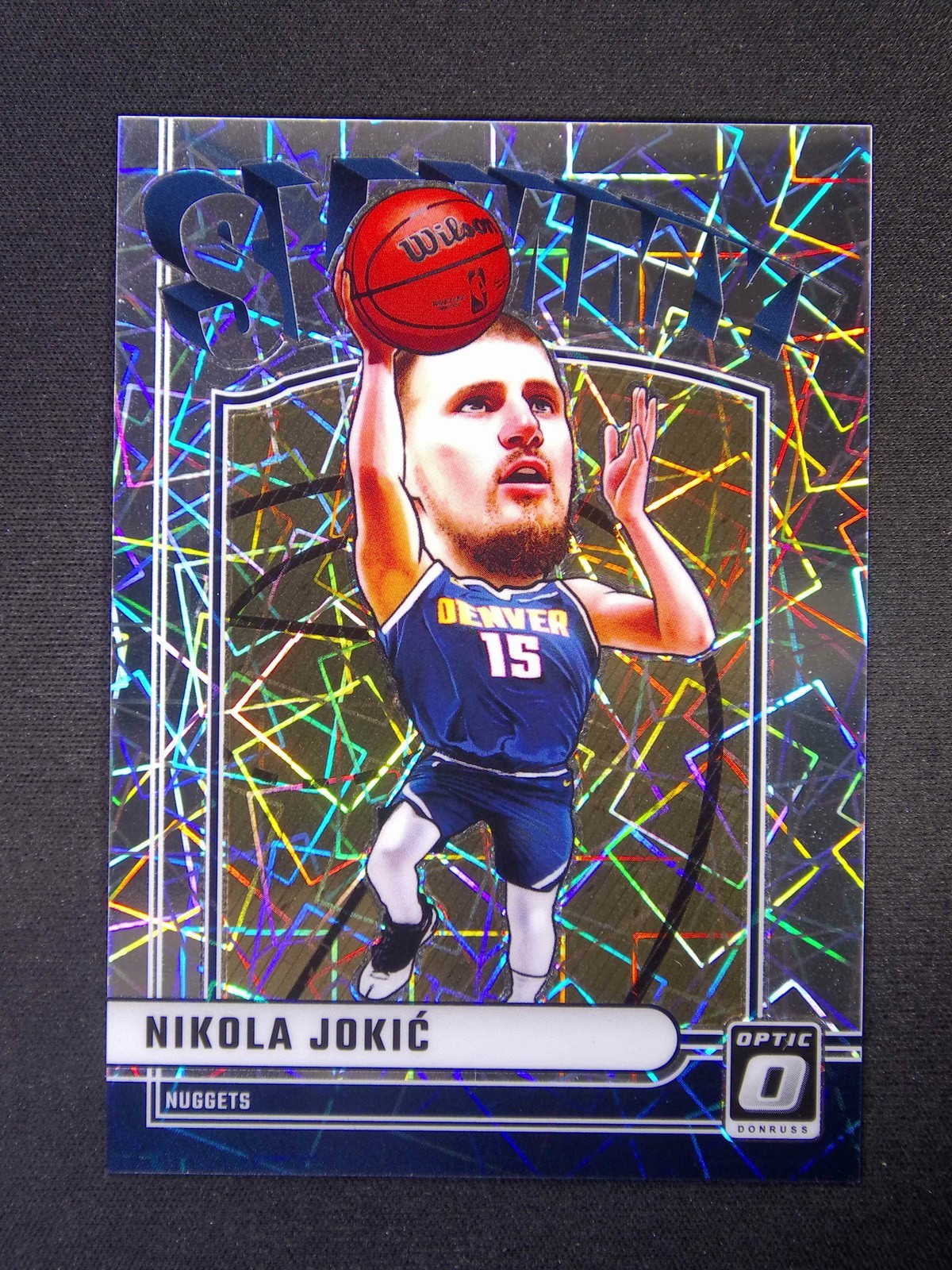 2024-25 Panini Donruss Optic Nikola Jokic #8 Velocity Slammy ! Case Hit SSP