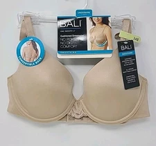 Bali 34B One Smooth U Dreamwire Shaping Underwire Bra DF6580 Nude Tan NWT