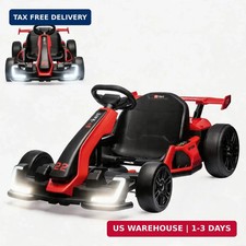 24V Electric Go Kart for Kids  Powerful Drift Kart with 2  150W Motor