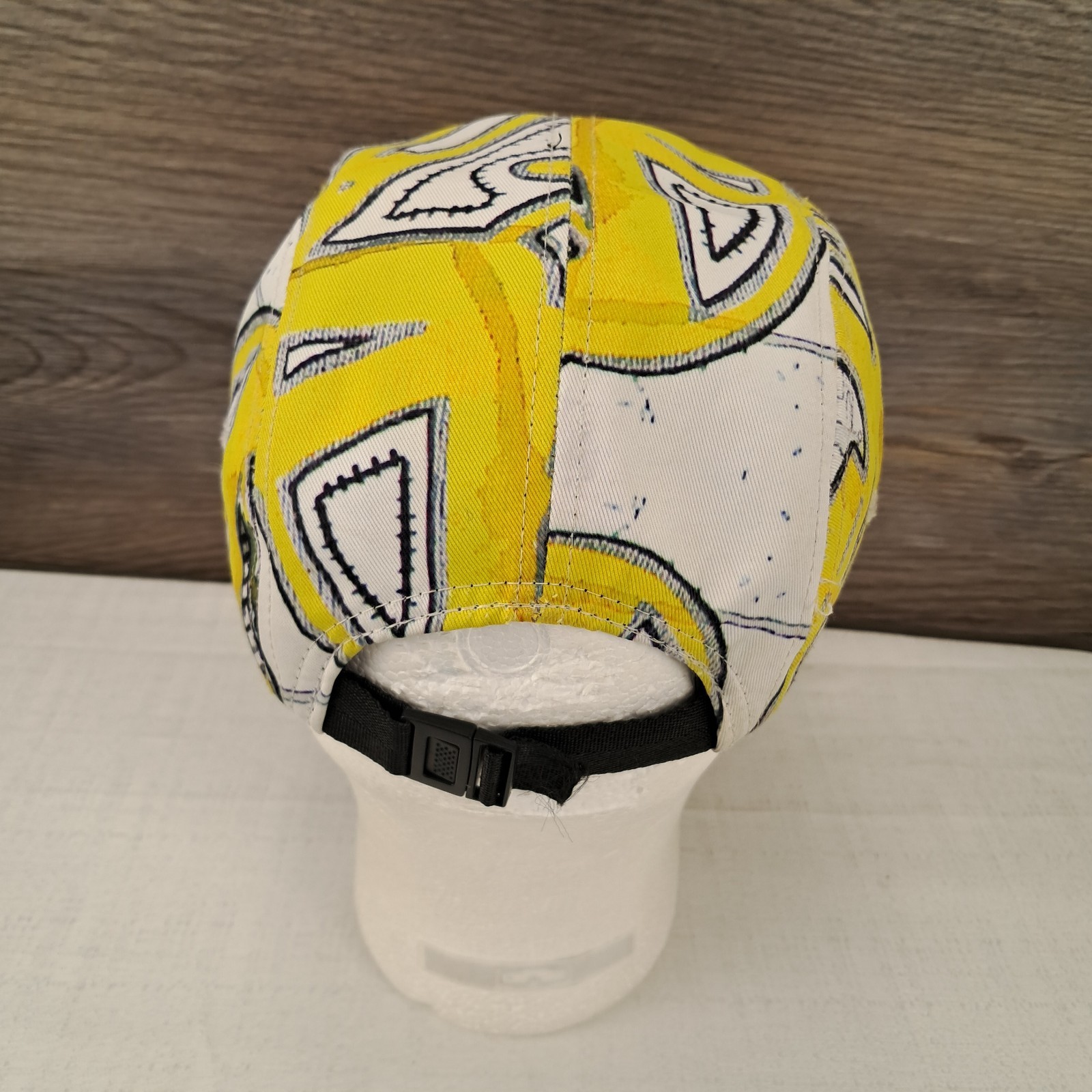 Rhialize Hat Adjustable 5-Panel Cap Abstract Patt… - image 5