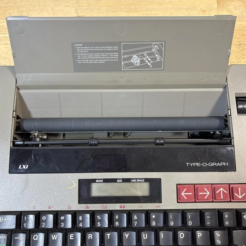 Vintage Sears 35370 LXI Type-O-Graph Typewriter Untested As Is - Image 4 of 4