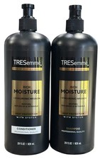 Tresemme Rich Moisture Rich Moisture Shampoo and Conditioner - 28 oz - 2 Bottles