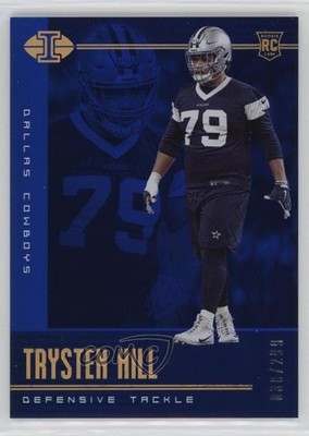2019 Panini Illusions Trophy Collection Blue /299 Trysten Hill #86 Rookie RC 0b3