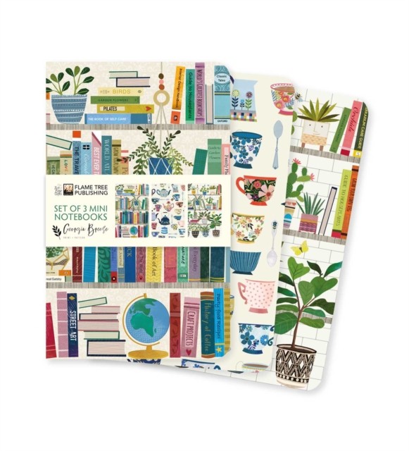 Georgia Breeze Set of 3 Mini Notebooks by  Flame Tree Studio - 9781835629147 - Image 3