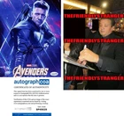 Jeremy Renner signed "AVENGERS: ENDGAME" 8x10 Photo AUTOGRAPHED Hawkeye ACOA COA