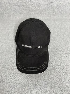Franco Tucci Hat Black 2006 Equestrian Luxury Made in Italy