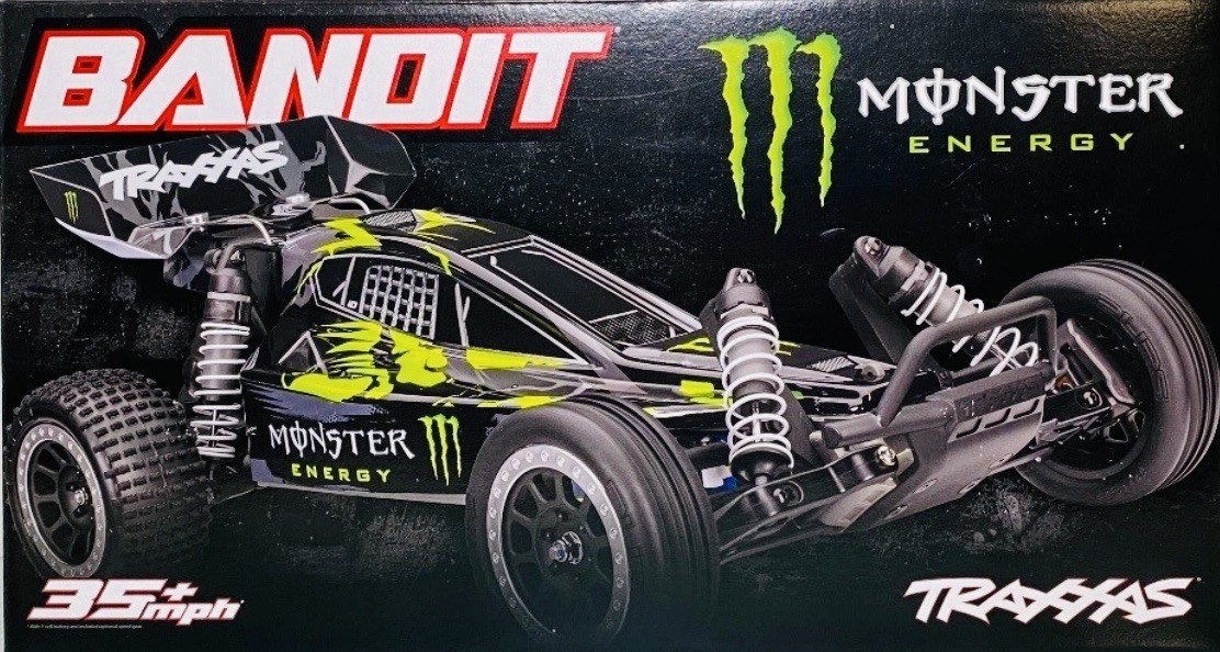 Traxxas Monster Energy Bandit Limited Edition Model Monster 
