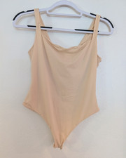 SKIMS Women s Beige Bodysuit One Piece XL Regular Moderate Compression