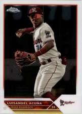 2023 Topps Pro Debut Chrome #PDC152 Luisangel Acuna - BB