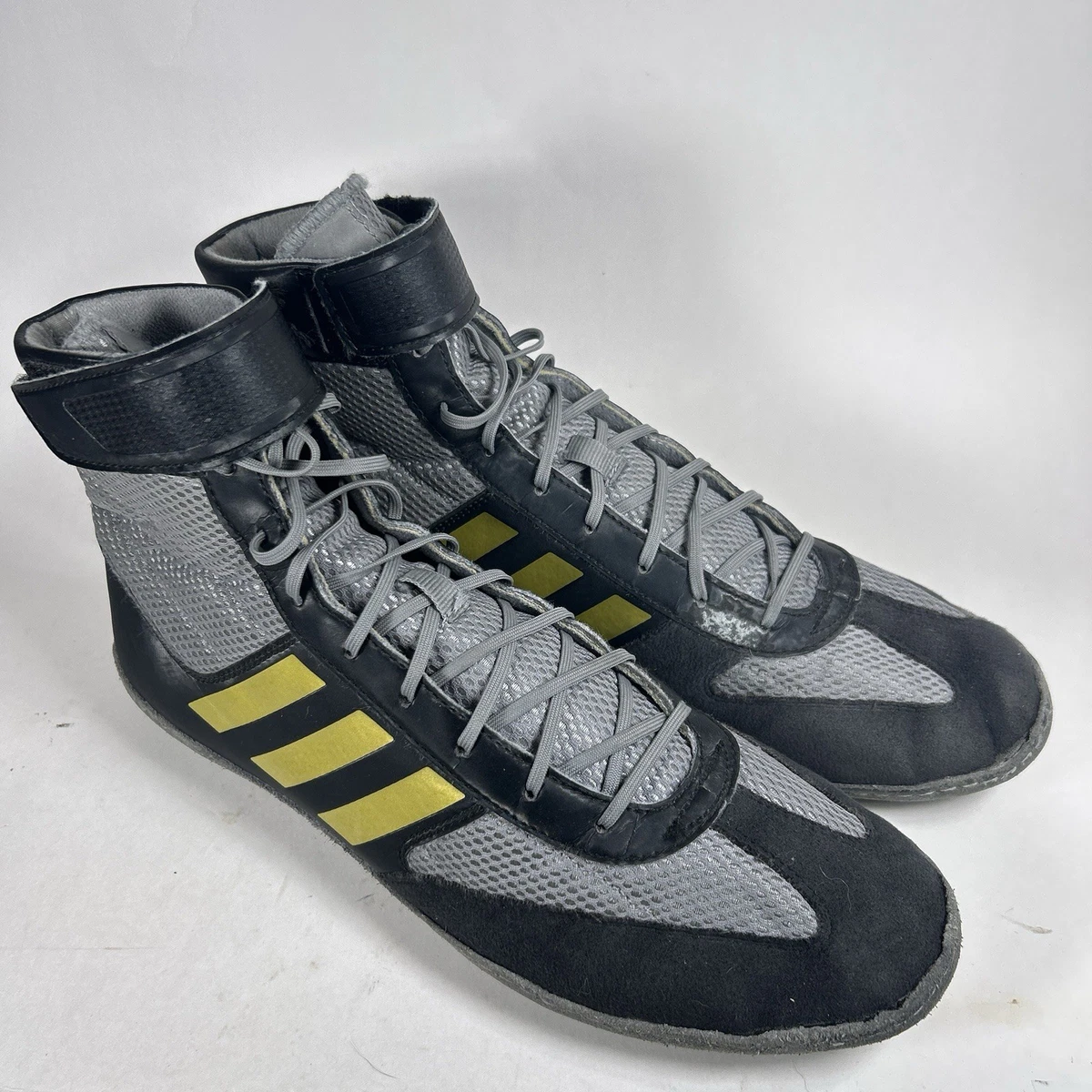 adidas gazelle silver green womens JB1 Adult Wrestling Shoes - ALLISEEISGOLD - Gold main image 1