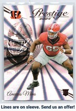 2024 Panini Prestige #318 Amarius Mims Sunburst Xtra Points