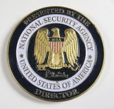 Director General Keith B. Alexander National Security Agency NSA Challenge Coin