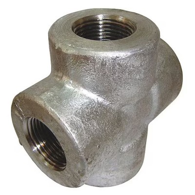 1'' Fnpt Galvanized Cross, 4Tjj3