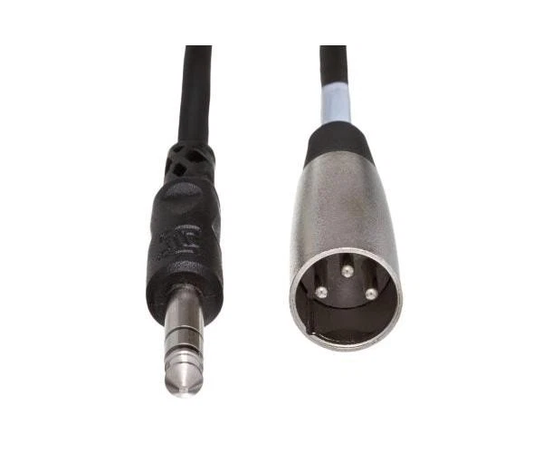Cable Hosa STX-110M 1/4" TRS macho a XLR macho 10 pies Foto 2 de 4