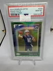 2024 Panini Donruss Optic - Rated Rookie Drake Maye #229 Green Hyper Prizm (RC)