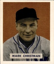 1988 1949 Bowman Reprint #121 Mark Christman Washington Senators