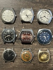 Uhren Konvolut • Mechanische Vintage Herren Armbanduhren Sammlung