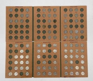Whitman Jefferson Nickel Folders, 1938-1965 & 1966 To Date, Lot Of 2.
