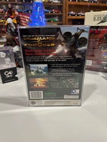Sega Saturn Command / Conquer  Complete In Case With Original Registration Card