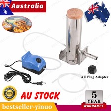 Electric Cold Smoke Generator w/ Lid & Air Pump Portable Food Barbecue Smoker