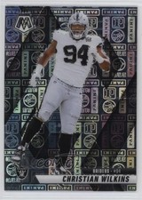 2025 Panini Mosaic Silver Knight Prizm 35/149 Christian Wilkins #170 1p1u