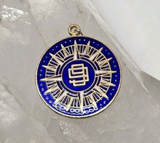 VTG Ninety Nines Womens Aviation Association Club GF Enamel Compass Rose Pendant VTG Ninety Nines Womens Aviation Association Club GF Enamel Compass Rose Pendant