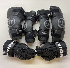 Warrior Burn NEXT Youth Lacrosse Pad & Glove Set – Knee YL Elbow YM Gloves YL Warrior Burn NEXT Youth Lacrosse Pad & Glove Set – Knee YL Elbow YM Gloves YL - Image 1