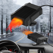 12V 150W Portable Car Heater  Fan 2-In-1, Fast Heating and Cooling Car Defroste