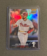 2022 Topps Stadium Club Chrome Kyle Schwarber #262 GOLD #'d 22/50 Phillies