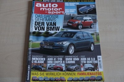 3) Auto Motor Sport AMS 05/2011 - Renault Laguna 1.5 dC - VW Passat 1.6 TDI Blu