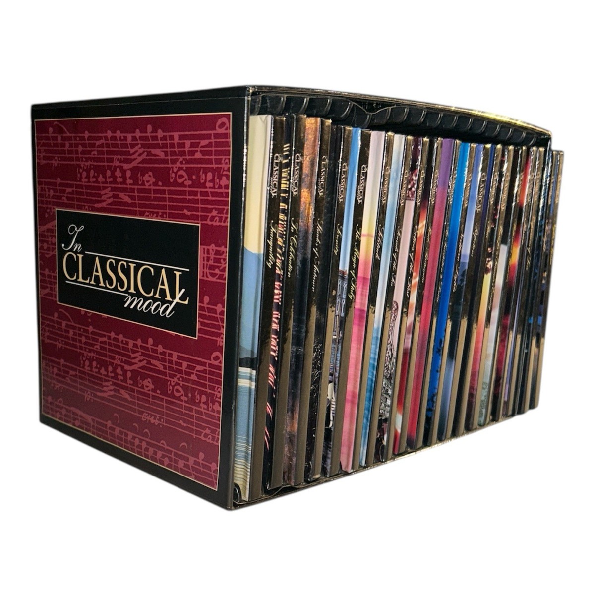 Vintage 1996 In Classical Mood CD box set collection of 19 CDS