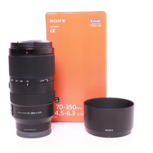 Sony E 70-350mm f/4.5-6.3 G OSS Super Telephoto Zoom Lens APS-C Used VM11527 MT
