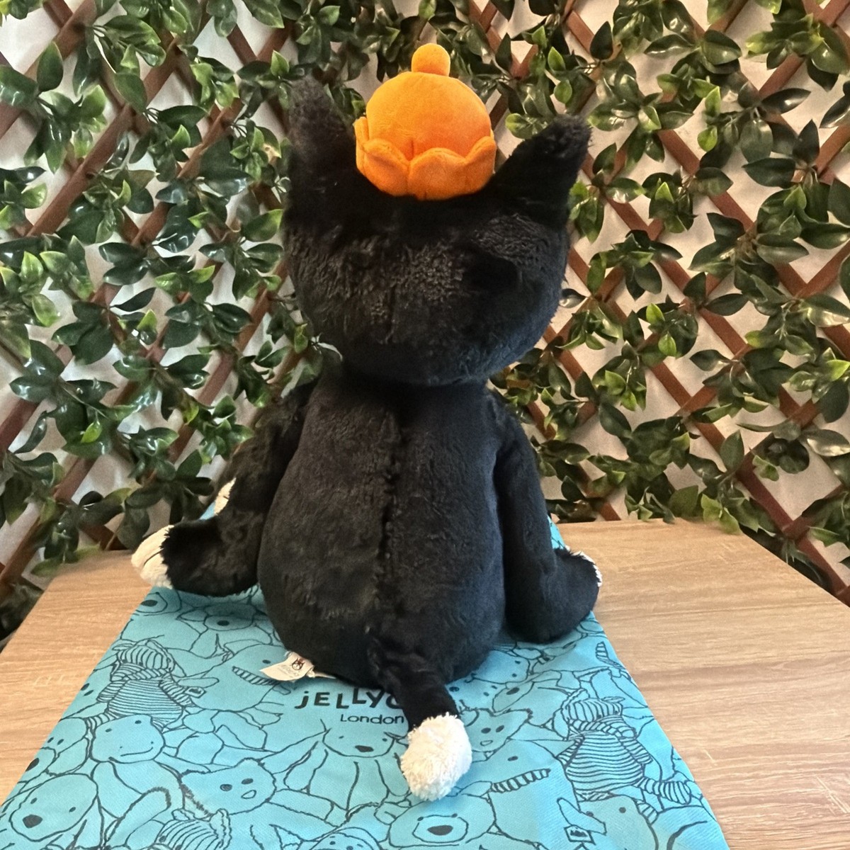 Jellycat Jack Cat Plush Black White Soft Toy Tuxedo Heritage