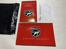Dodge Viper RT/10 1992 Owners Manual Set Very Clean Nice