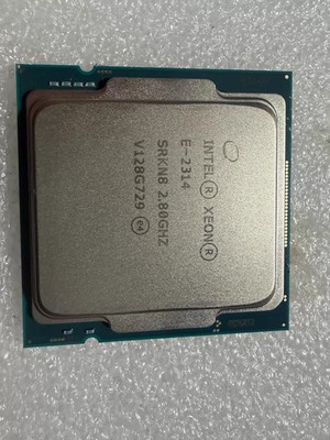 Intel Xeon E-2314 4Core 8M cache 2.80GHz to 4.50GHz LGA1200 TDP65W CPU processor