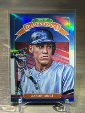 2020 Panini Donruss Optic Aaron Judge Diamond Kings Carolina Blue Prizm #30