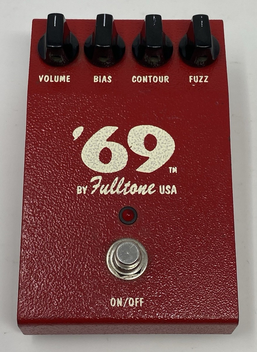 Fulltone '69 エフェクター Fuzz 2001 FULLTONE '69 Guitar Fuzz Pedal Signed Numbered USA